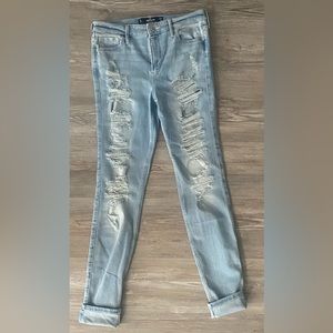 Hollister ripped jeans